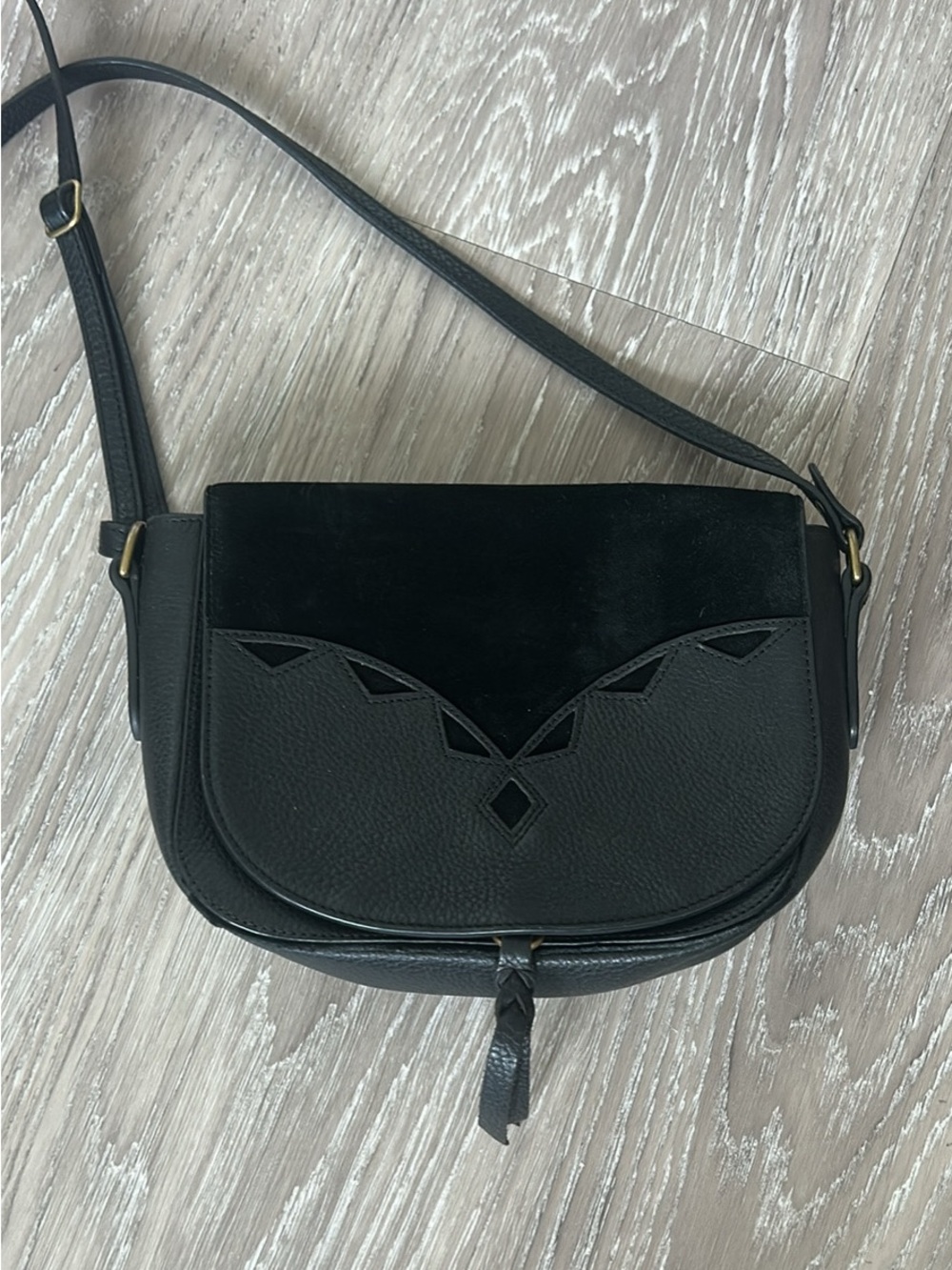 Tecovas Sunny Fringe saddle bag